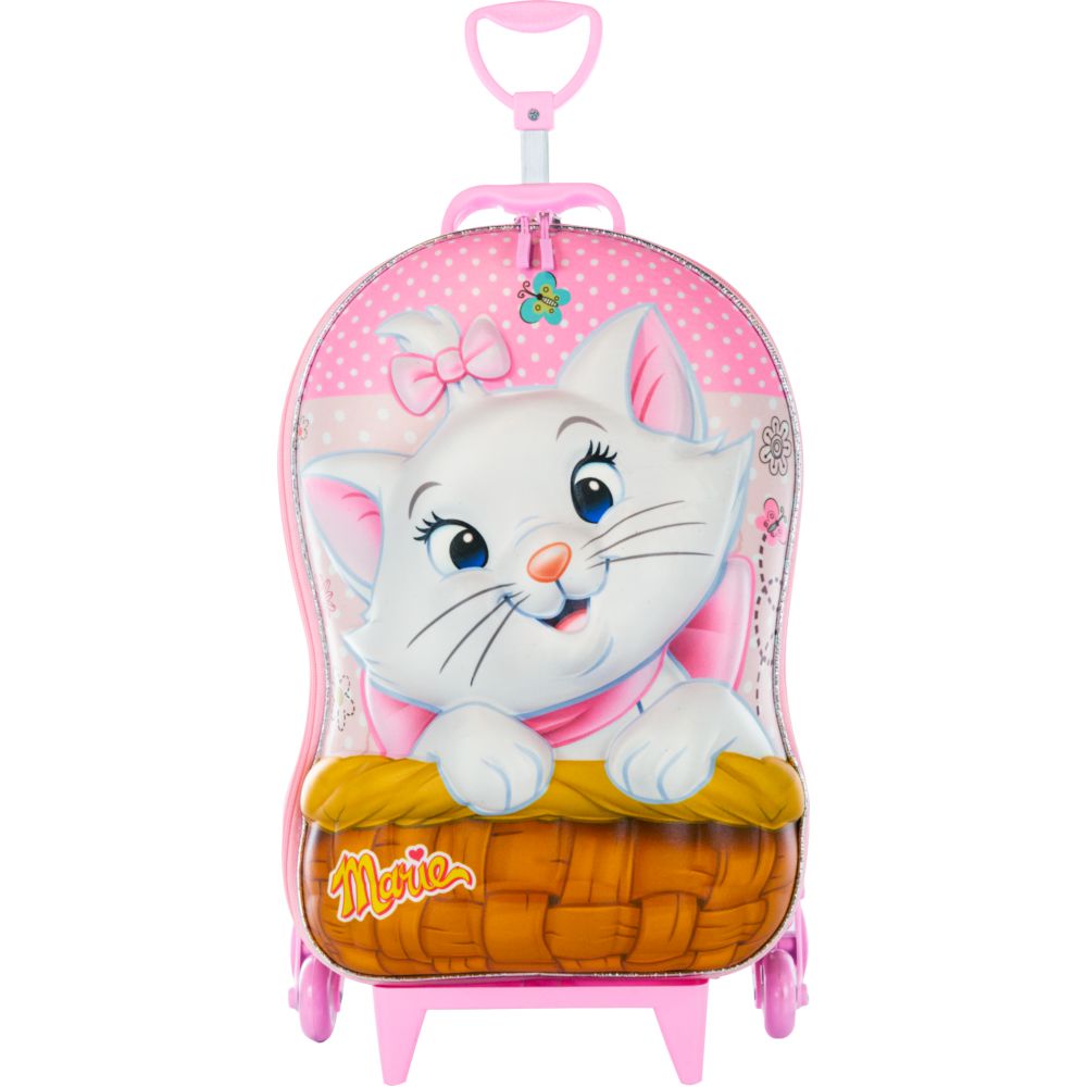 Mochila Infantil de Carrinho 3D Gatinha Marie – Diplomata