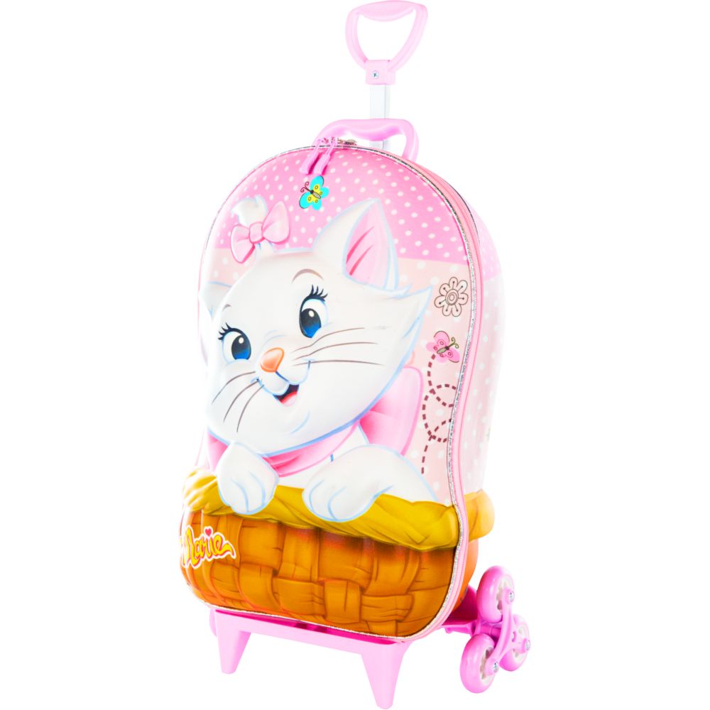 Mochila Infantil de Carrinho 3D Gatinha Marie – Diplomata