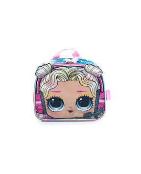 Kit Mochila Escolar LOL com Lancheira e Estojo Premium Verde Claro