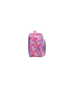Kit Mochila de Rodinha + Lancheira Térmica Infantil Feminina Ariel e Linguado – Rosa