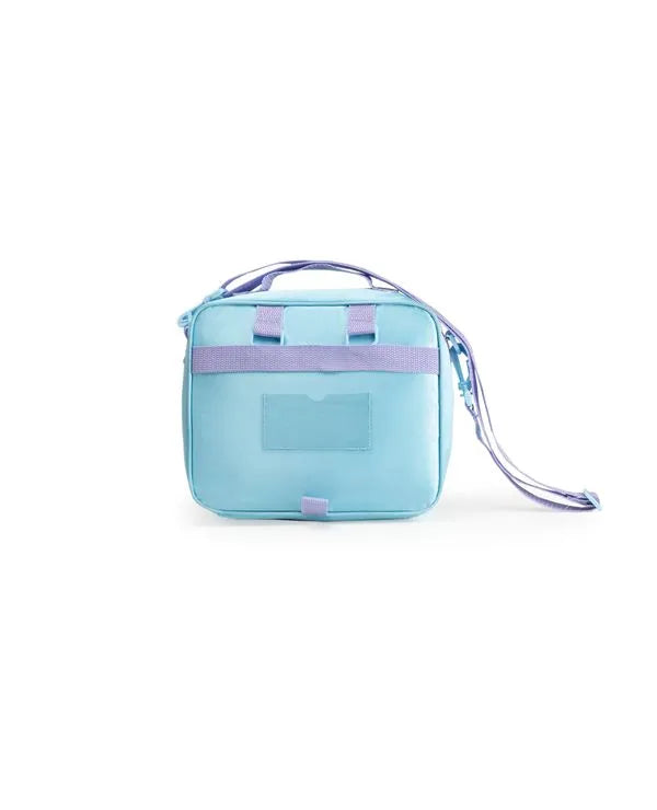 Kit Mochila + Lancheira Térmica + Estojo Infantil Feminino Frozen – Azul Claro