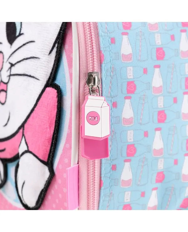 Kit Mochila de Rodinha + Lancheira Térmica Infantil Marie Baby Rosa Claro