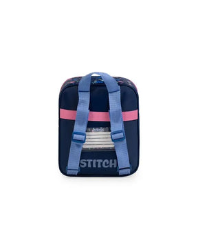 Kit Mochila de Rodinha + Lancheira Térmica + Estojo Infantil Feminino Stitch