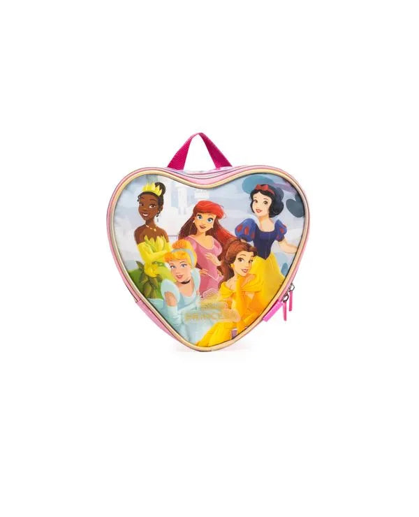 Kit Mochila e Lancheira Térmica Infantil Feminina Princesas – Rosa