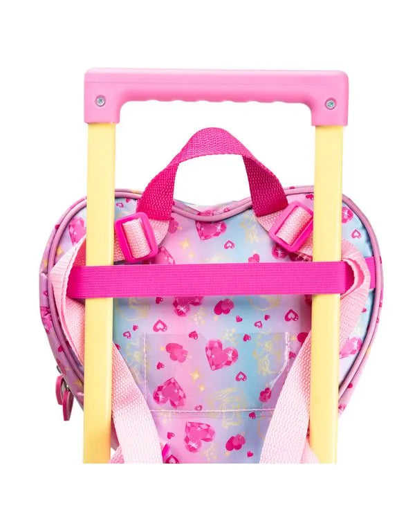 Kit Mochila e Lancheira Térmica Infantil Feminina Princesas – Rosa