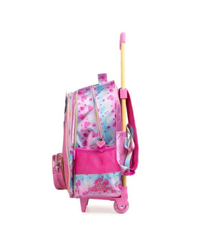 Kit Mochila e Lancheira Térmica Infantil Feminina Princesas – Rosa