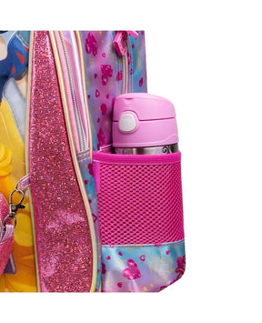 Kit Mochila e Lancheira Térmica Infantil Feminina Princesas – Rosa