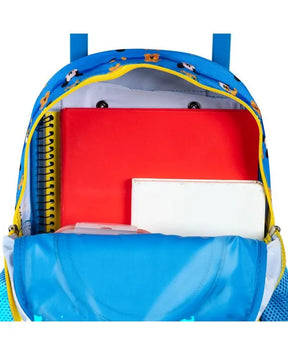Kit Mochila Escolar Infantil com Rodinhas Masculina Mickey Baby com Lancheira – Azul