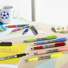 Kit Marcadores Permanentes BIC Intensity 12 Unidades + Copo Personalizável