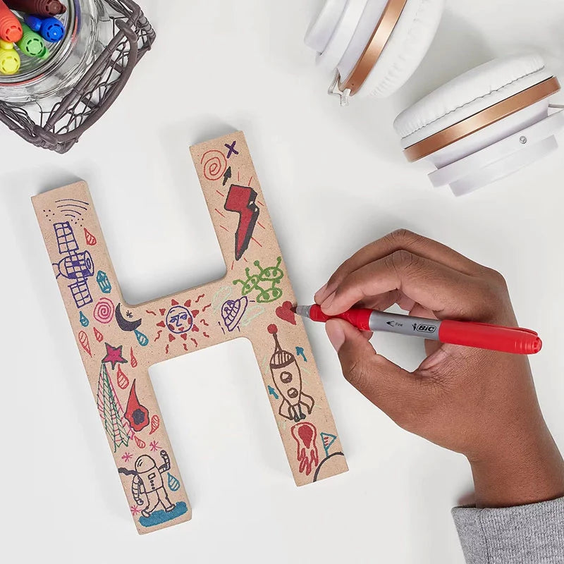 Kit Marcadores Permanentes BIC Intensity 12 Unidades + Copo Personalizável