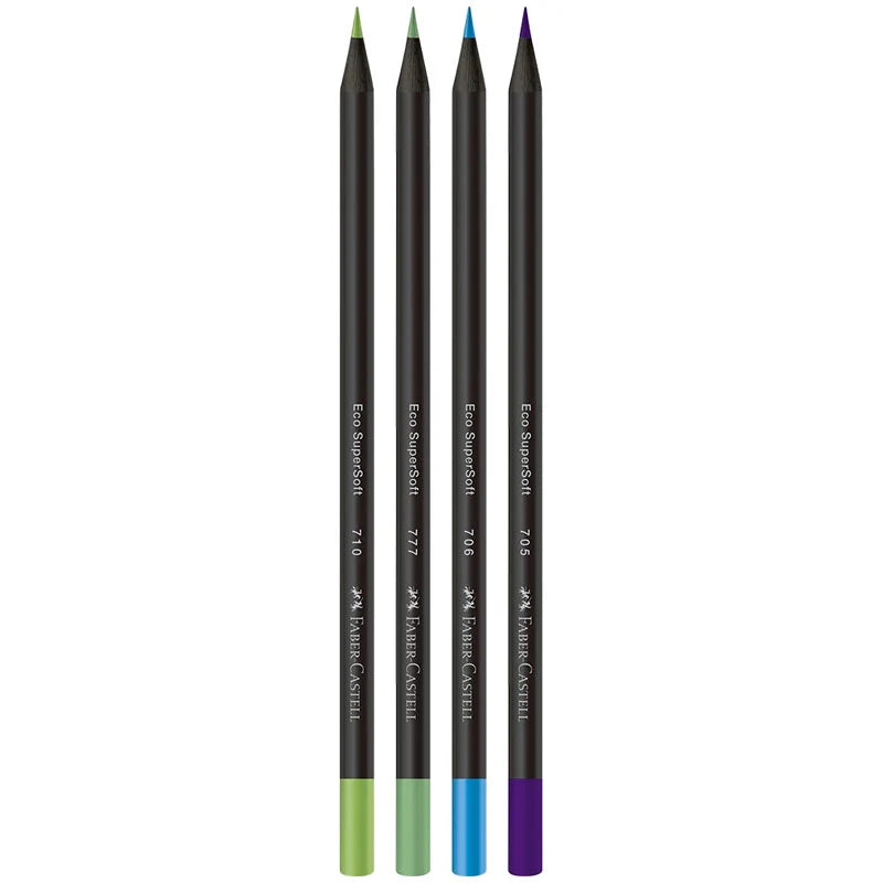 Kit SuperSoft Cores Frias Faber-Castell com 10 Itens