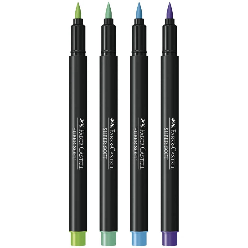 Kit SuperSoft Cores Frias Faber-Castell com 10 Itens
