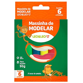 Massa Modelar 90G 6Cores Leo E Leo