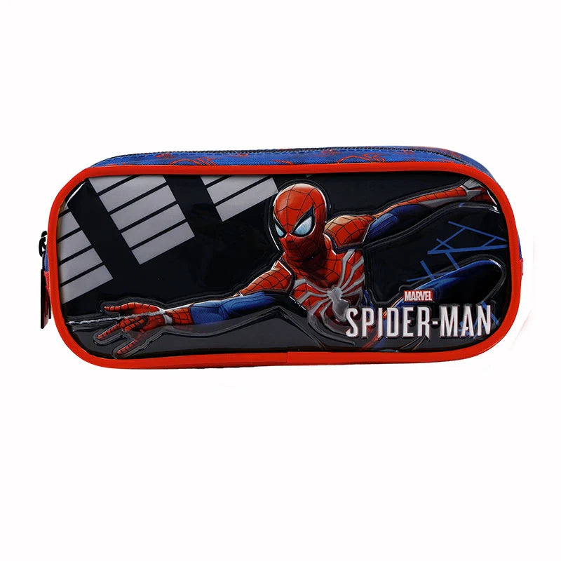 Estojo escolar duplo com zíper 11675 - Spider Man R1 - Xeryus