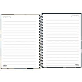 Caderno Intermedi¿Rio Universit¿Rio Capa Dura Hide 10M 160F Tilibra