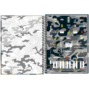 Caderno Intermedi¿Rio Universit¿Rio Capa Dura Hide 10M 160F Tilibra