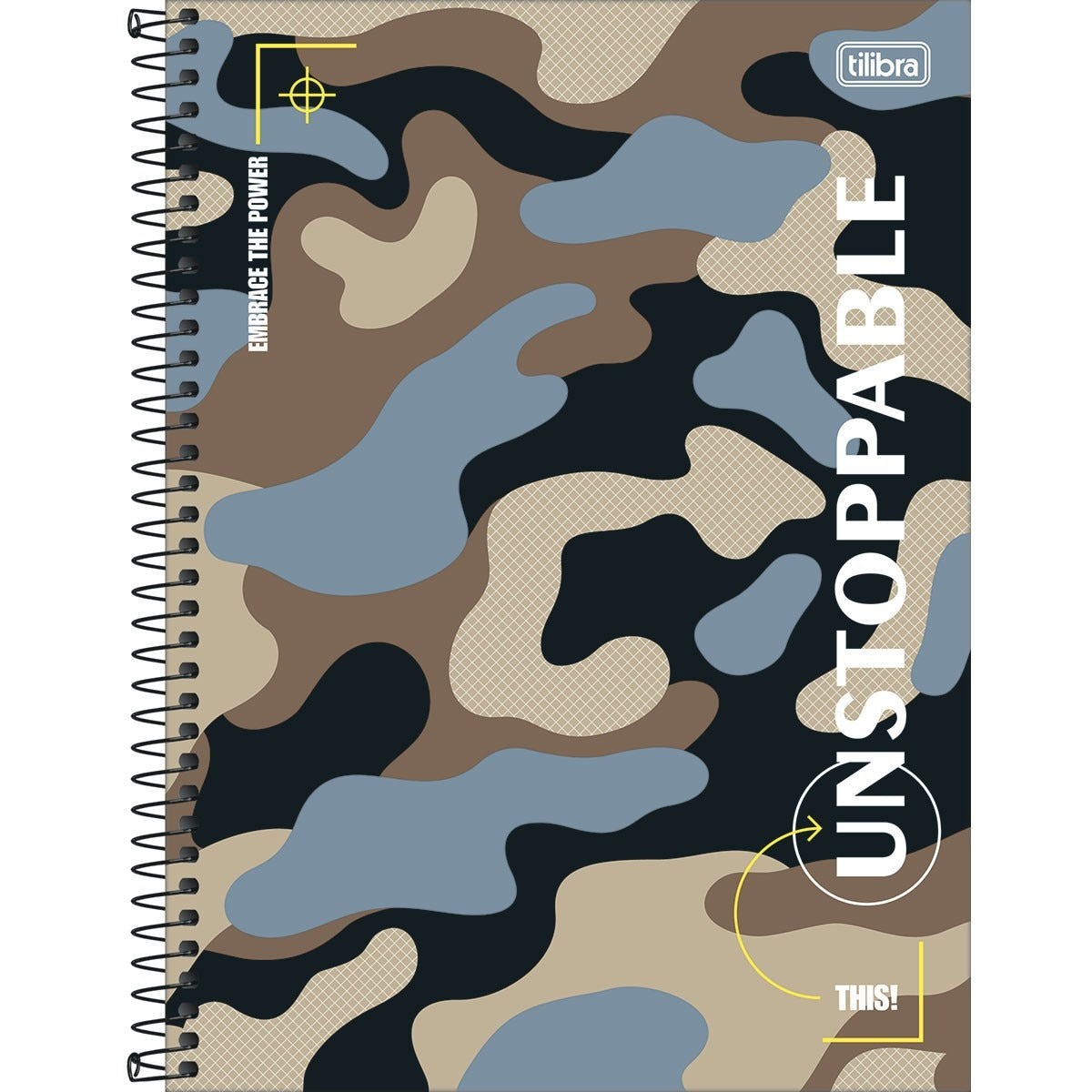 Caderno Intermedi¿Rio Universit¿Rio Capa Dura Hide 10M 160F Tilibra