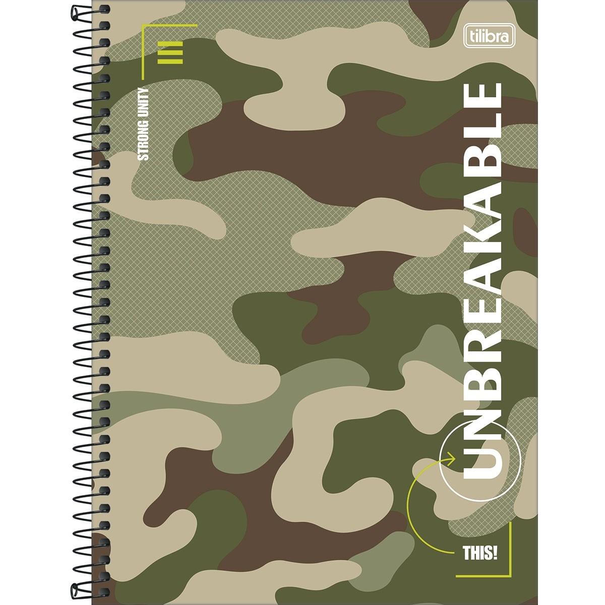 Caderno Intermedi¿Rio Universit¿Rio Capa Dura Hide 10M 160F Tilibra