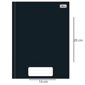 Caderno Pepper Broch Cd 1/4 Pt 80Fls Tilibra