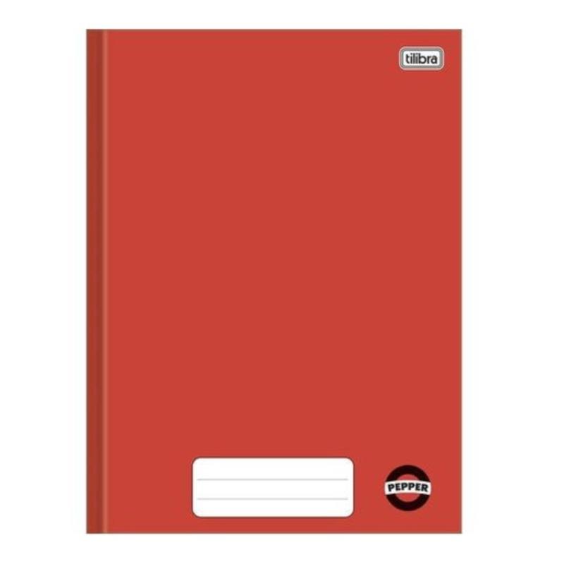 Caderno Pepper Brochura Capa Dura 1/4 Vm 80Fls Tilibra