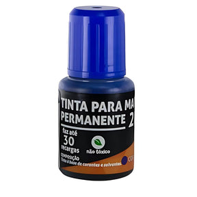 Tinta Reabastecedora Para Pincel Azul 20ml Leo E Leo