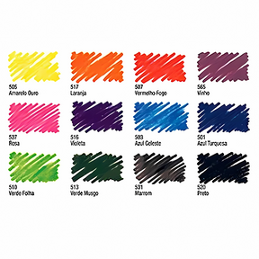 Canetinhas Grandes Abelhinhas Acrilex