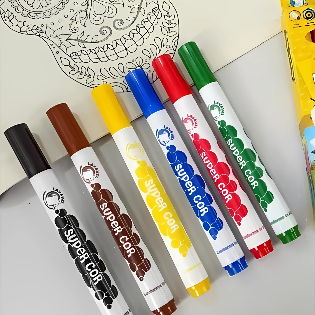 Canetinhas Grandes Abelhinhas Acrilex