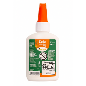 Cola Branca Escolar Liquida 40Gr Leo E Leo