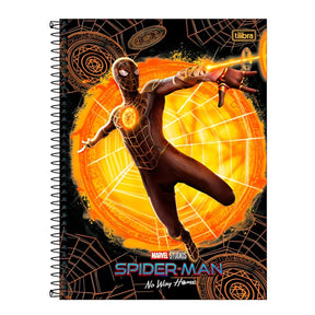 Caderno Univ Cd Spider Light 160Fls 10Mat Tilibra