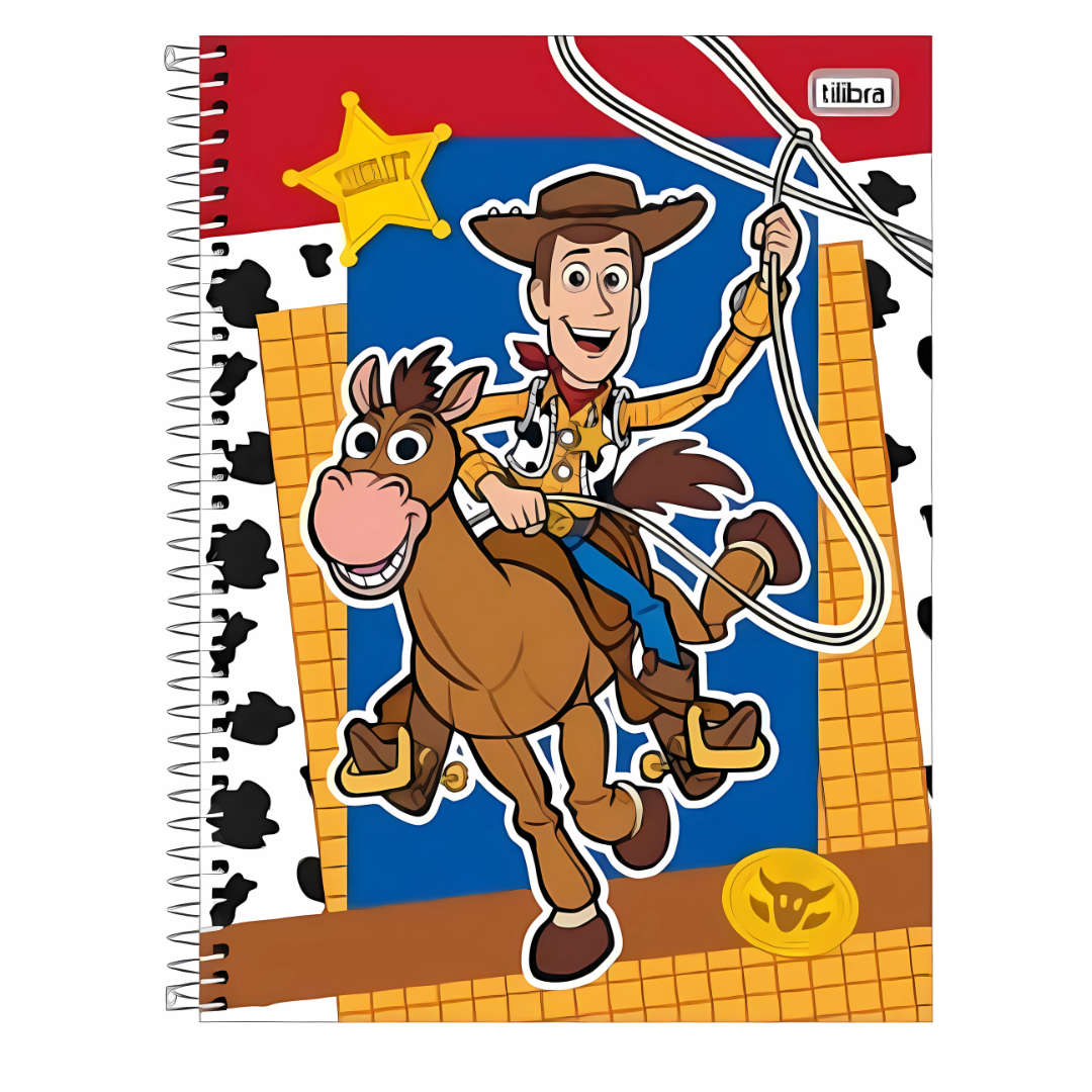 Caderno Univ Toy Story Cd 80Fls Tilibra