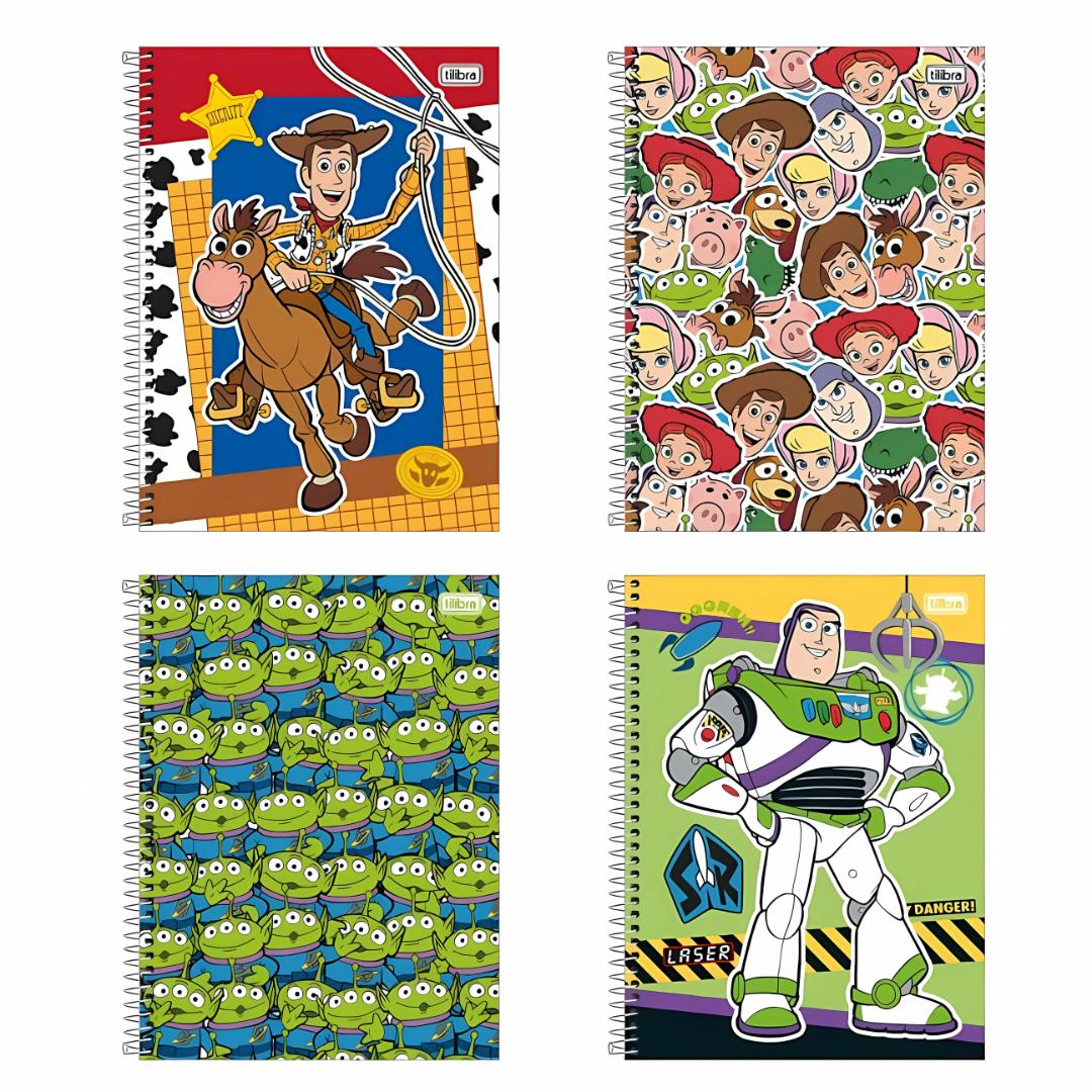Caderno Univ Toy Story Cd 80Fls Tilibra