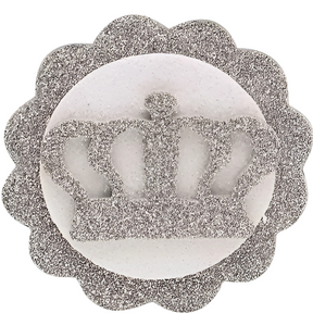 Placa Eva C/Brilho 40Cmx48Cm Prata Leo E Leo