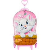 Mochila Infantil de Carrinho 3D Gatinha Marie – Diplomata