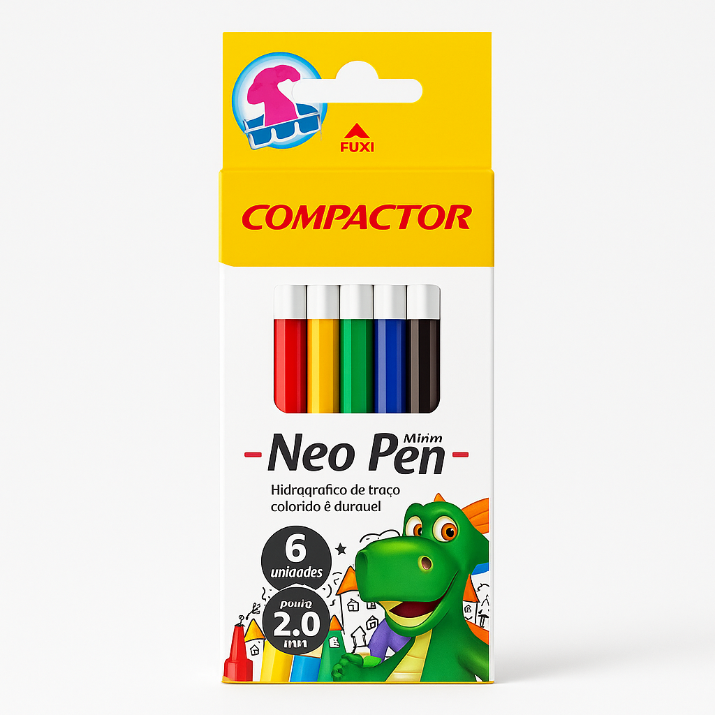 Caneta Neo Pen Mirim Compactador