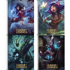 Caderno Cd Univ Liga De 16M Tilibra