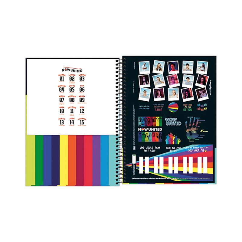 Caderno Cd Univ Now Unite 1M 80Fls Tilibra