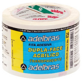 Fita Dupla-Face 24X30 Uni Adelbras