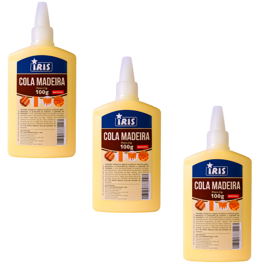 Cola Madeira 100g Prof Office Íris