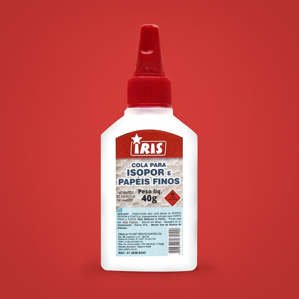 Cola Isopor 40g Arte Office Íris