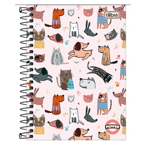 Caderno Cd Espiral 1/4 Pimenta 80Fls Tilibra