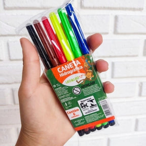 Hidrocor 6 Cores Leo E Leo