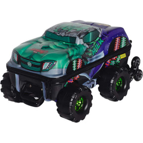 Mochila Infantil de Carrinho 3D Hulk Monster Trucks