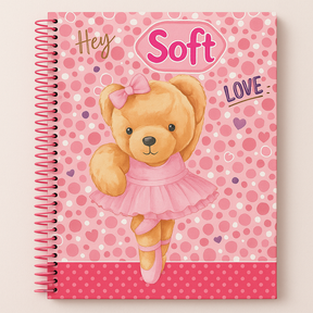 Cad Esp Soft 10Mat 200Fls Kajoma