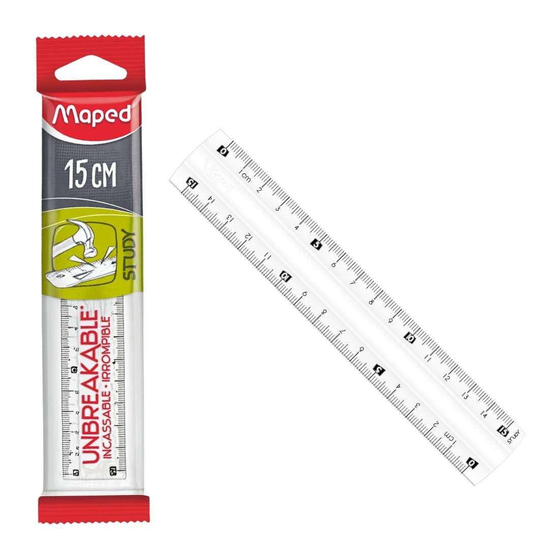Régua 15cm Inquebravel Maped