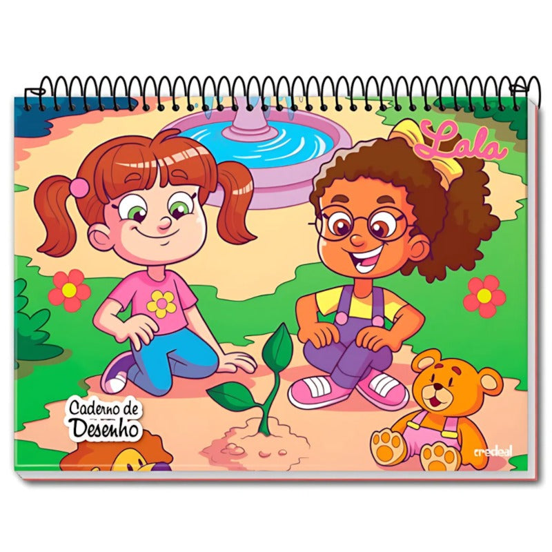 Caderno Desenho 60Fls Turma Lala