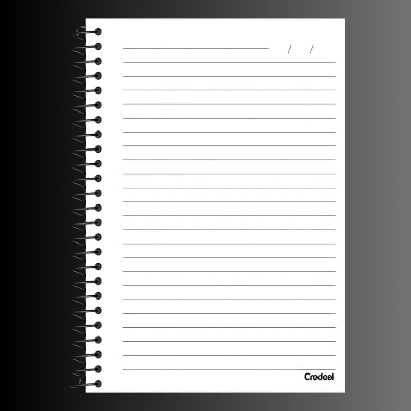 Caderno Univ Cd 1Mt Happy 80Fls Credeal