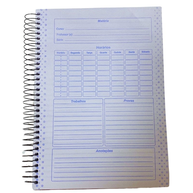 Caderno Universitário Capa Dura 10Mat 160Fls Games Paulista