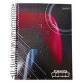 Caderno Universitário Capa Dura 10Mat 160Fls Games Paulista