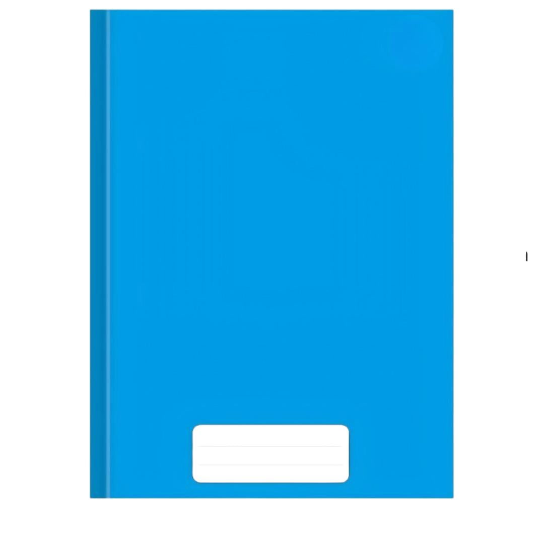 Caderno Broch Capa Dura Azul 80Fls Smart
