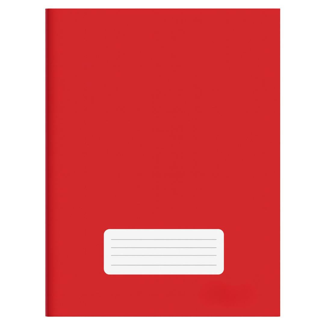 Caderno Vermelho 1/4 Brochura Capa Dura Smart